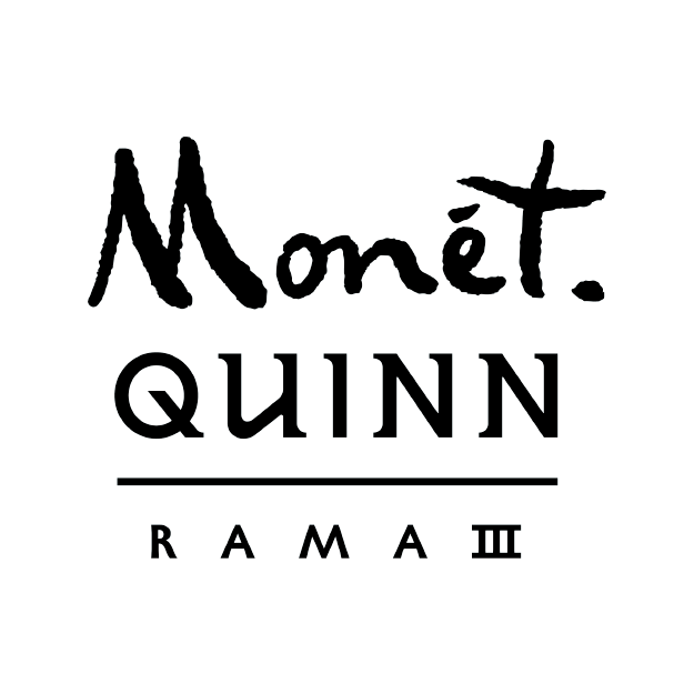 โลโก้แบรนด์ โมเน่ต์ ควินน์ พระราม3