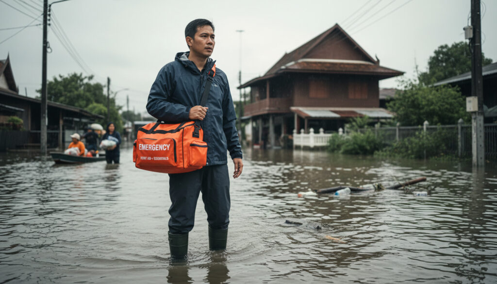 การจัดกระเป๋าฉุกเฉิน