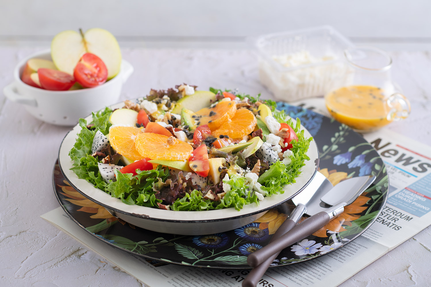 สลัดผักและผลไม้