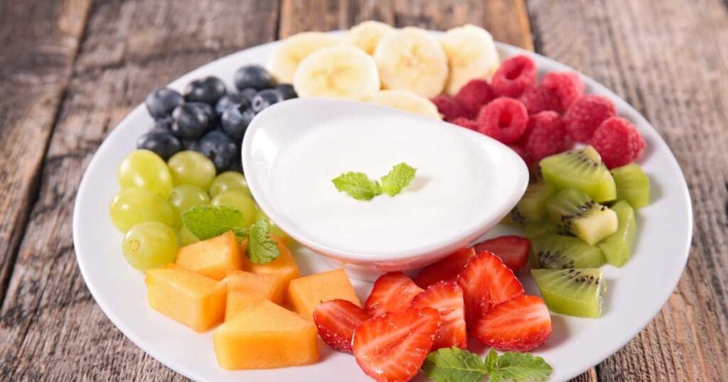 กรีกโยเกิร์ตผลไม้สด